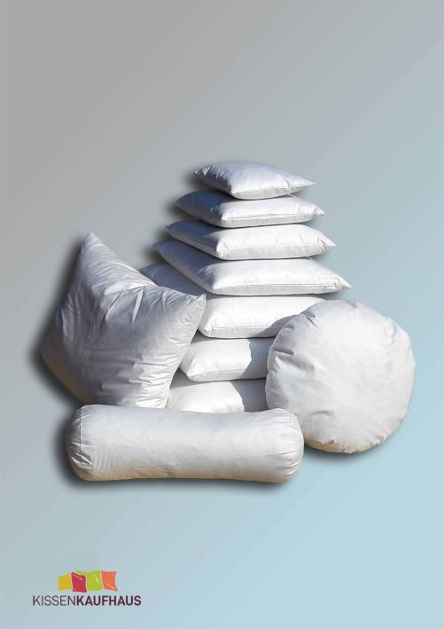 30 x 30 cm Daunenkissen mit soften 150 g Daunenfüllung Innenkissen Füllkissen
